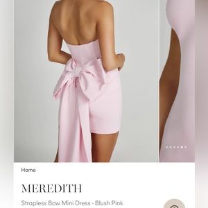 MESHKI Meredith Bow Dress!